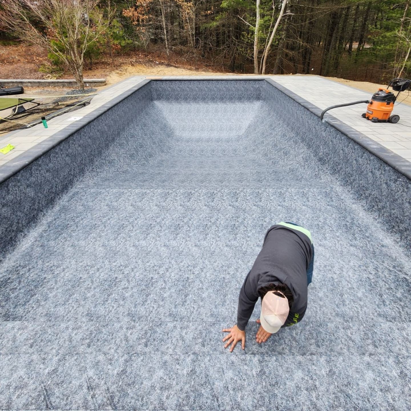 Liner Replacement services by Vista Swimming Pools